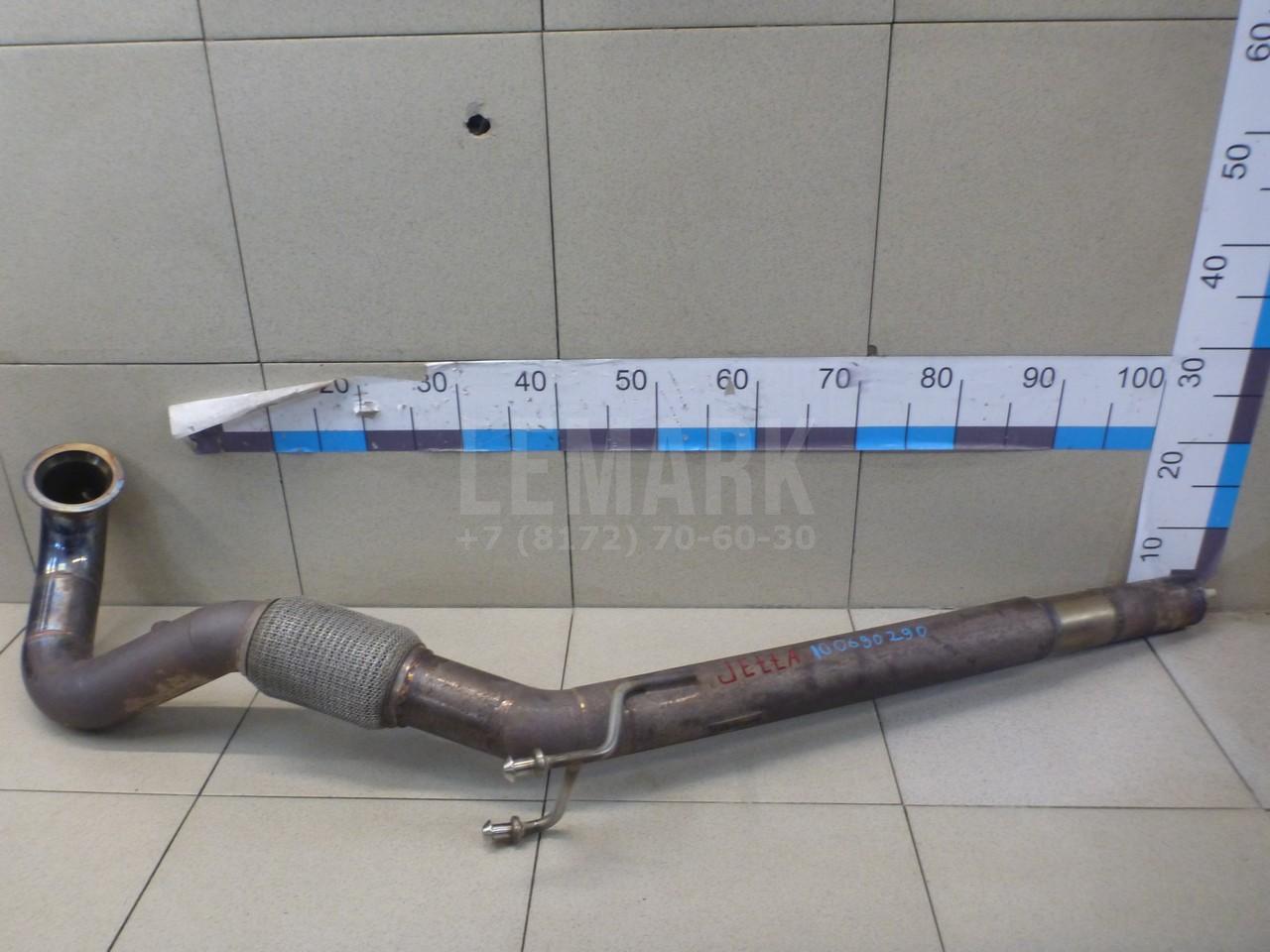 Приемная труба глушителя 1K0254515AX VAG