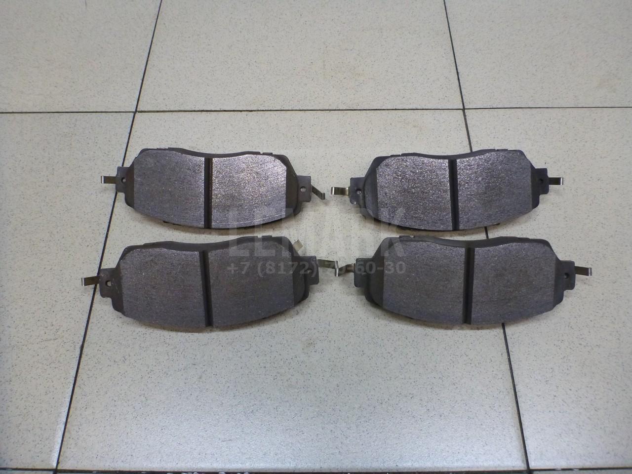 Колодки тормозные передние к-кт TR989 Transmaster