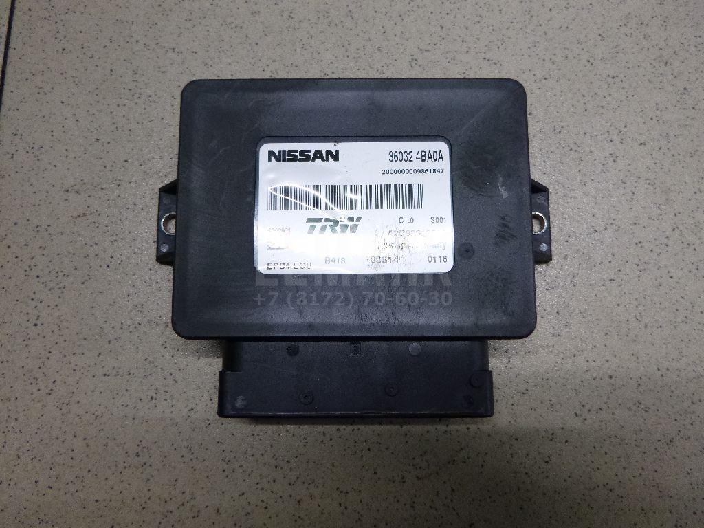 Блок управления парковочным тормозом 360324BA0A Nissan