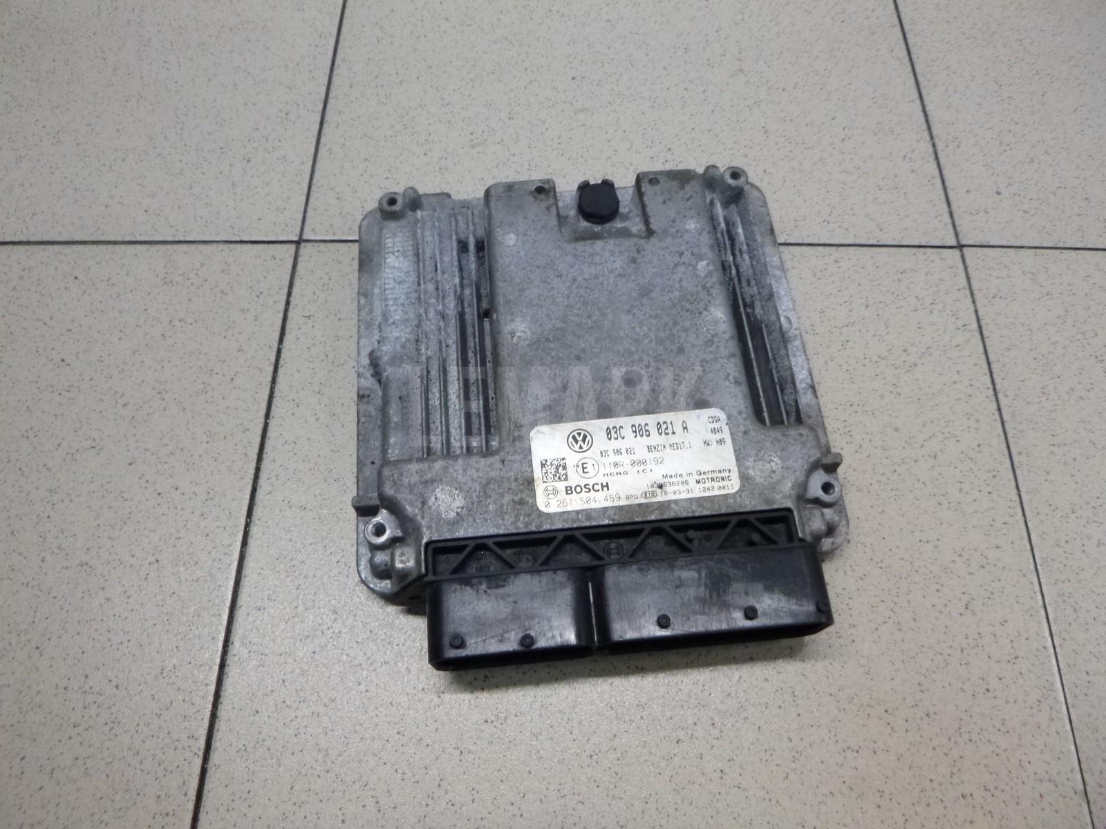 Блок управления двигателем 03C906021A VAG