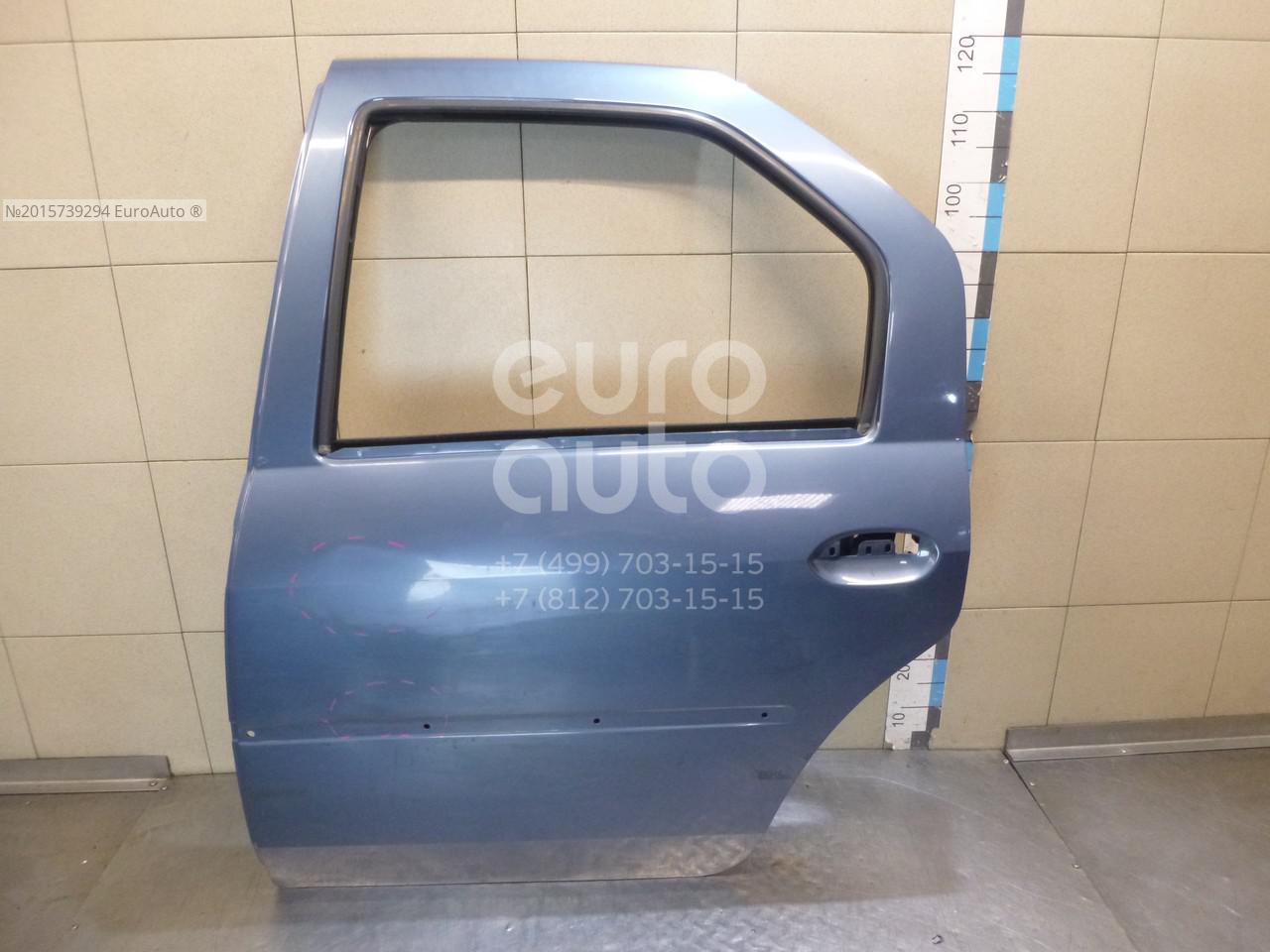 Рено Логан Задняя Левая Дверь Купить Бу