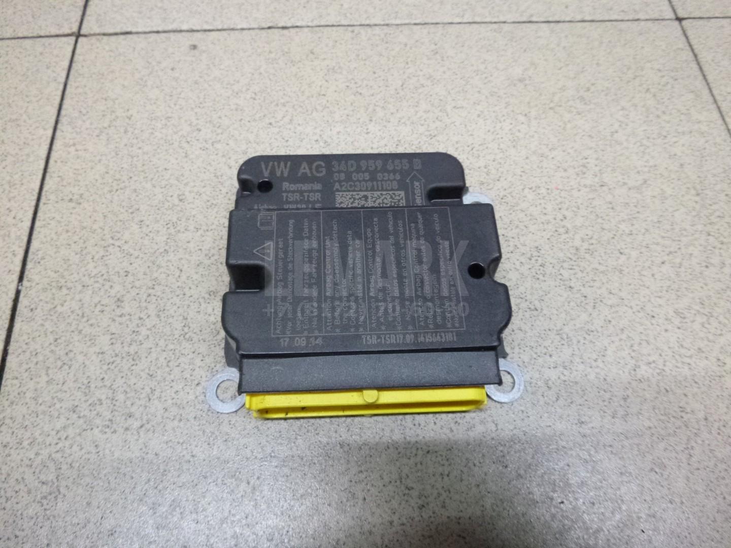 Блок управления AIR BAG 34D959655BZ03 VAG