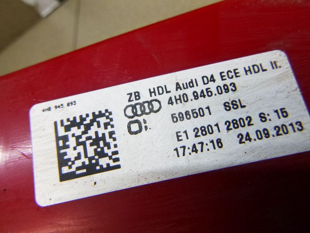 Фонарь задний внутренний левый для  Audi A3 (8L1) 1996-2003