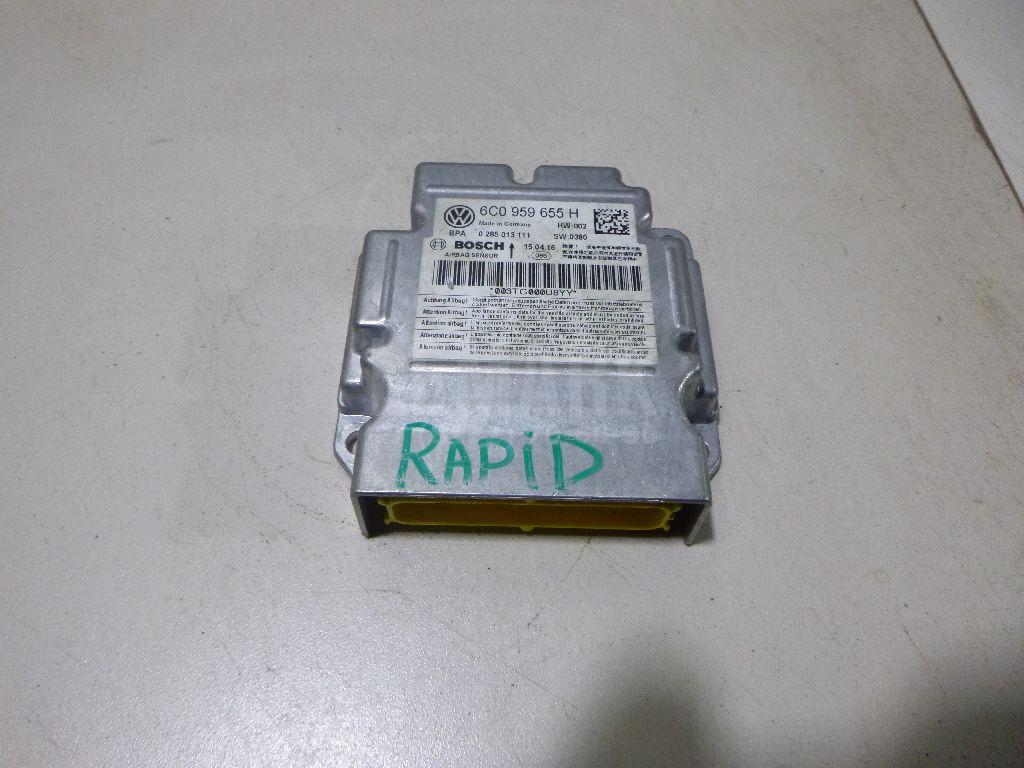 Блок управления AIR BAG 6C0959655H95R VAG