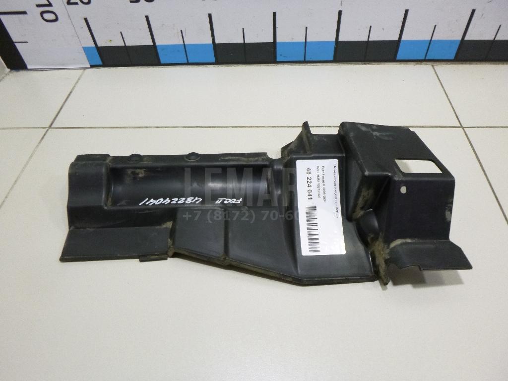 Воздуховод радиатора левый
