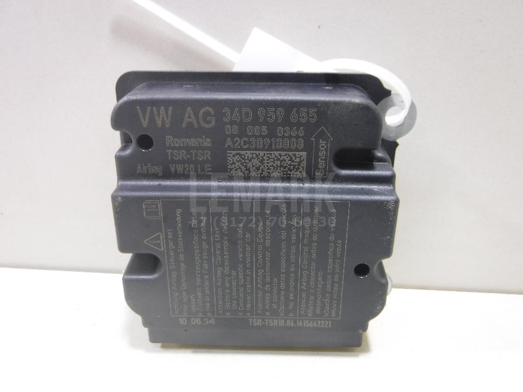 Блок управления AIR BAG 34D959655 VAG