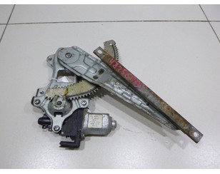 Стеклоподъемник электр. задний левый для Nissan Tiida (C11) 2007-2014 с разборки состояние отличное
