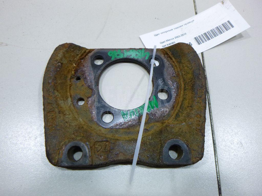 Щит опорный задний правый 546060 GM