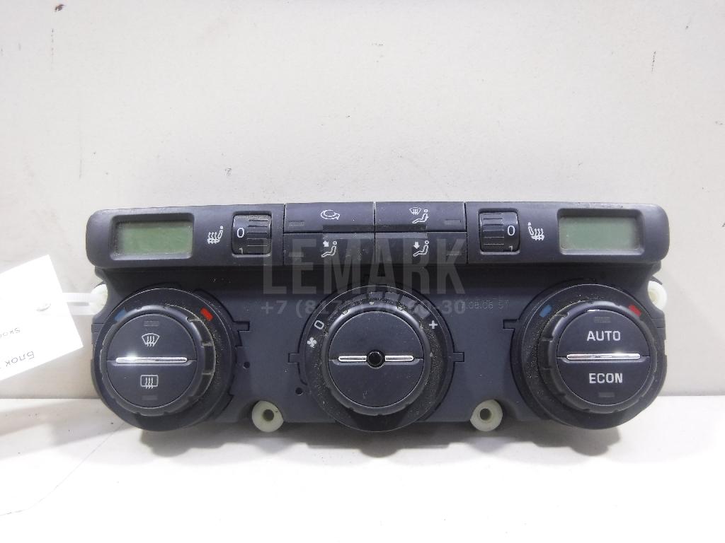 Блок управления климатической установкой 1Z0907044AC3X1 VAG