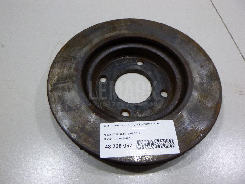 Диск тормозной передний вентилируемый 40206EM10A Nissan