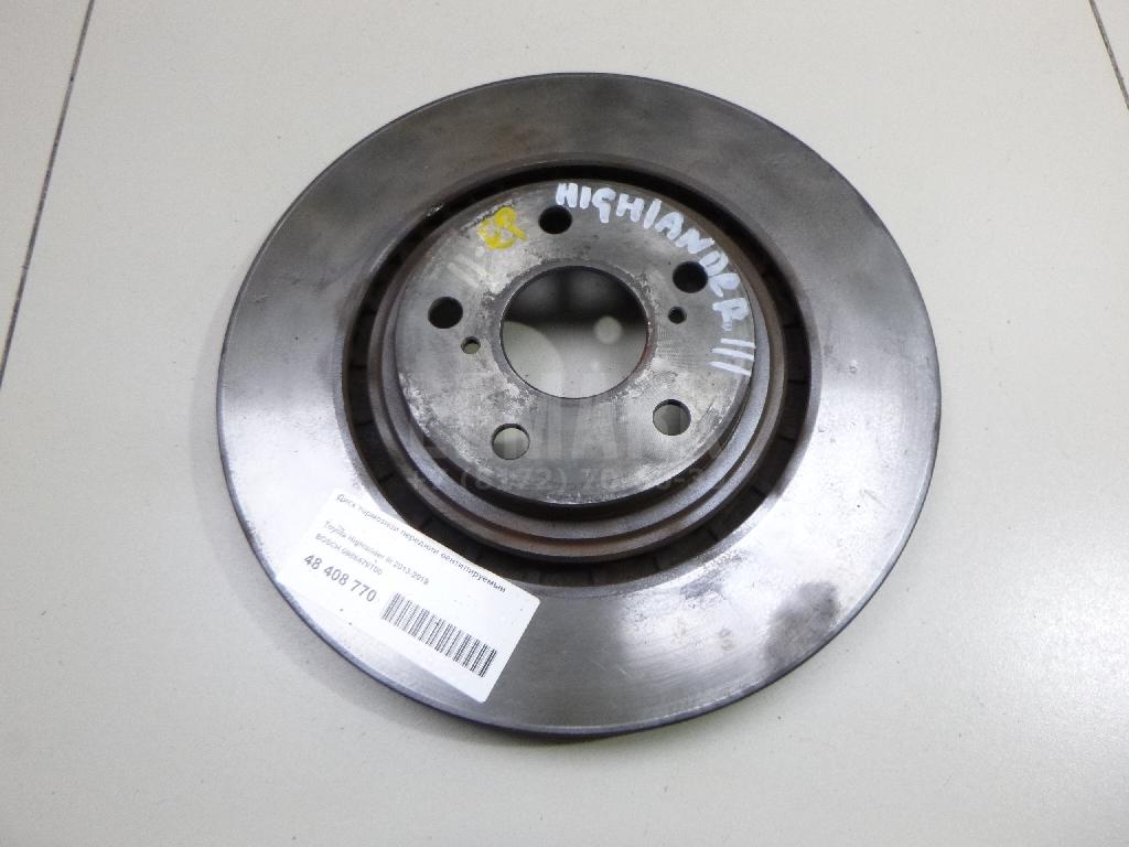 Диск тормозной передний вентилируемый 0986479T00 BOSCH
