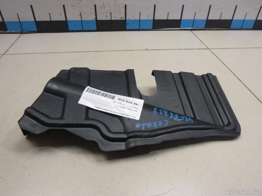 Пыльник двигателя боковой правый