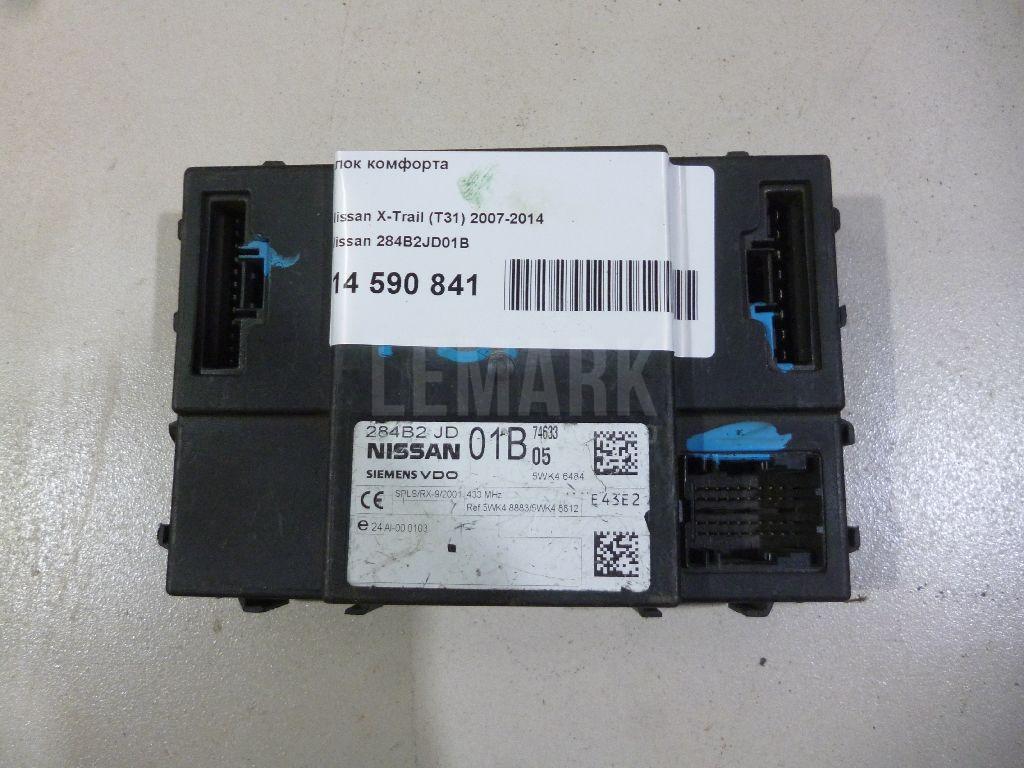 Блок комфорта 284B2JD01B Nissan