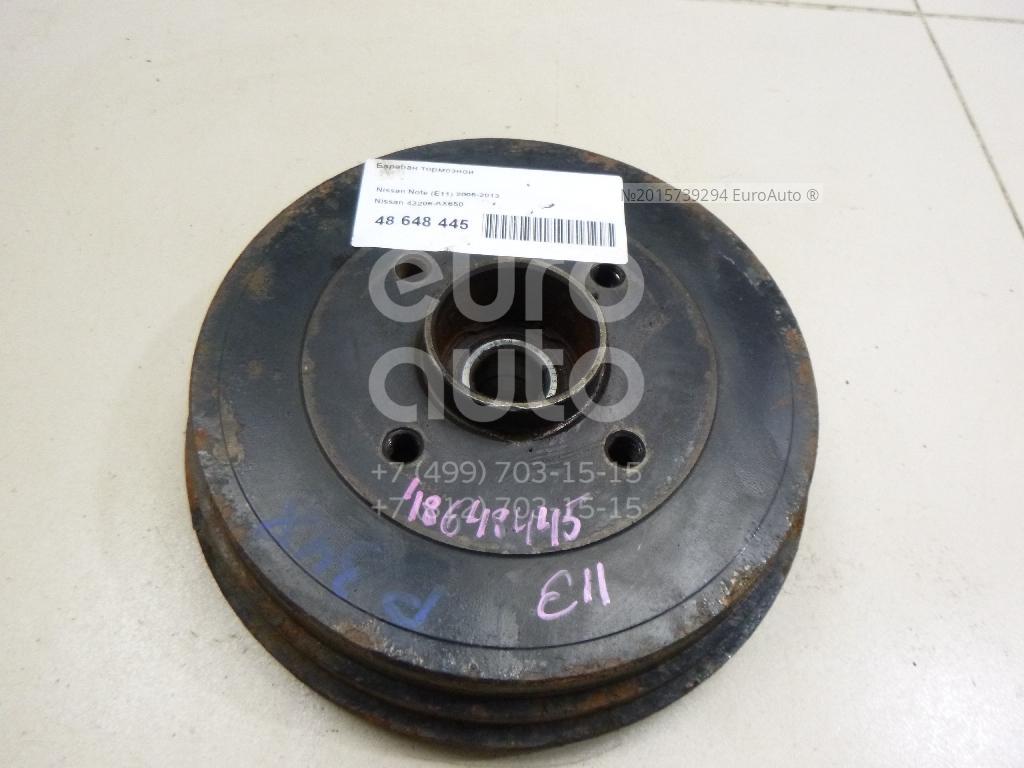 БАРАБАН ТОРМОЗНОЙ / DRUM-BRAKEREAR AXLE NISSAN 43206AX650