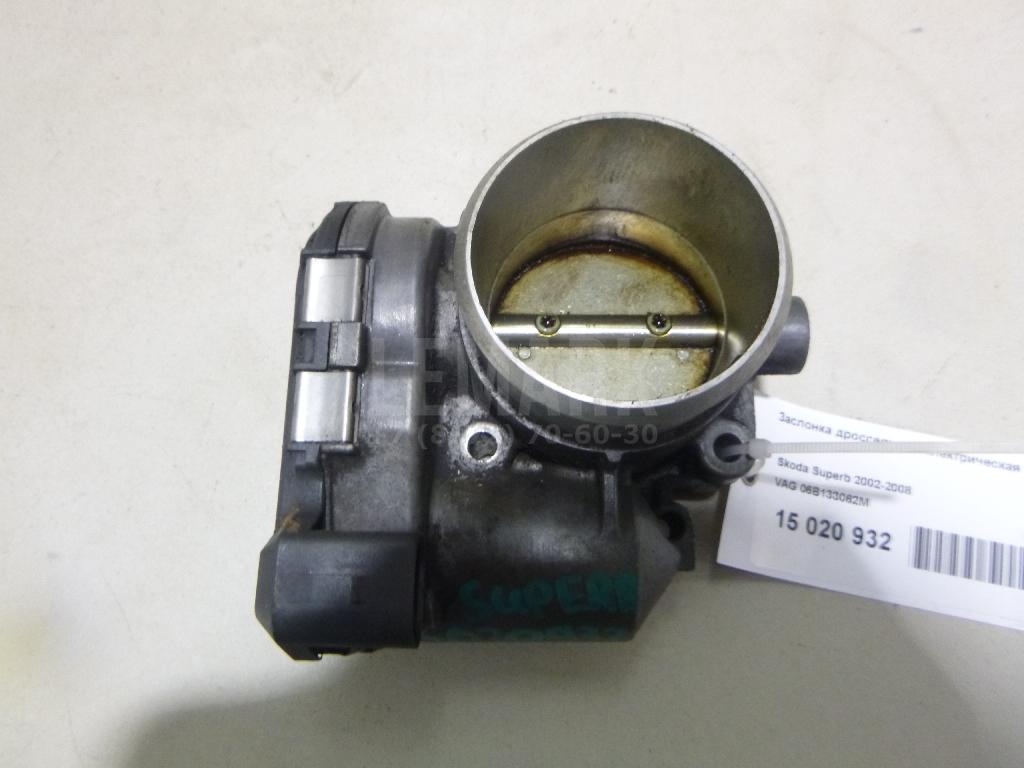 Заслонка дроссельная электрическая 06B133062M VAG