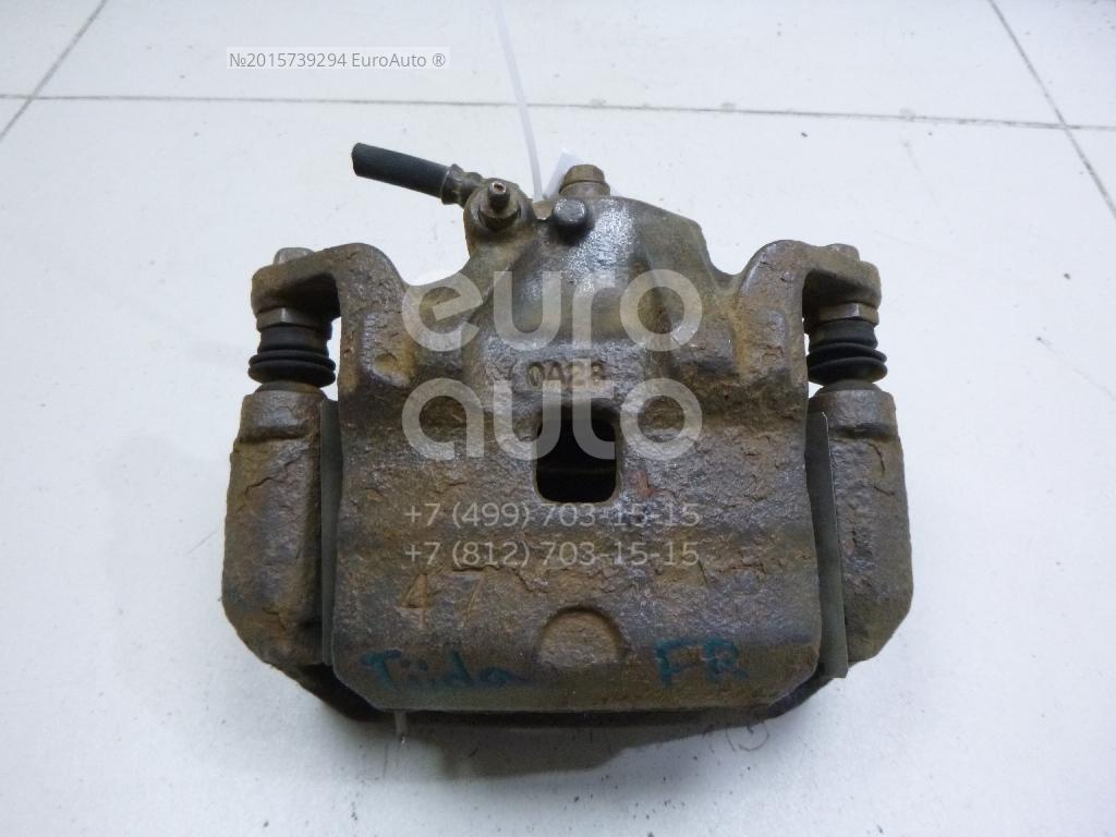 Суппорт тормозной FR NISSAN TIIDA 07- RH