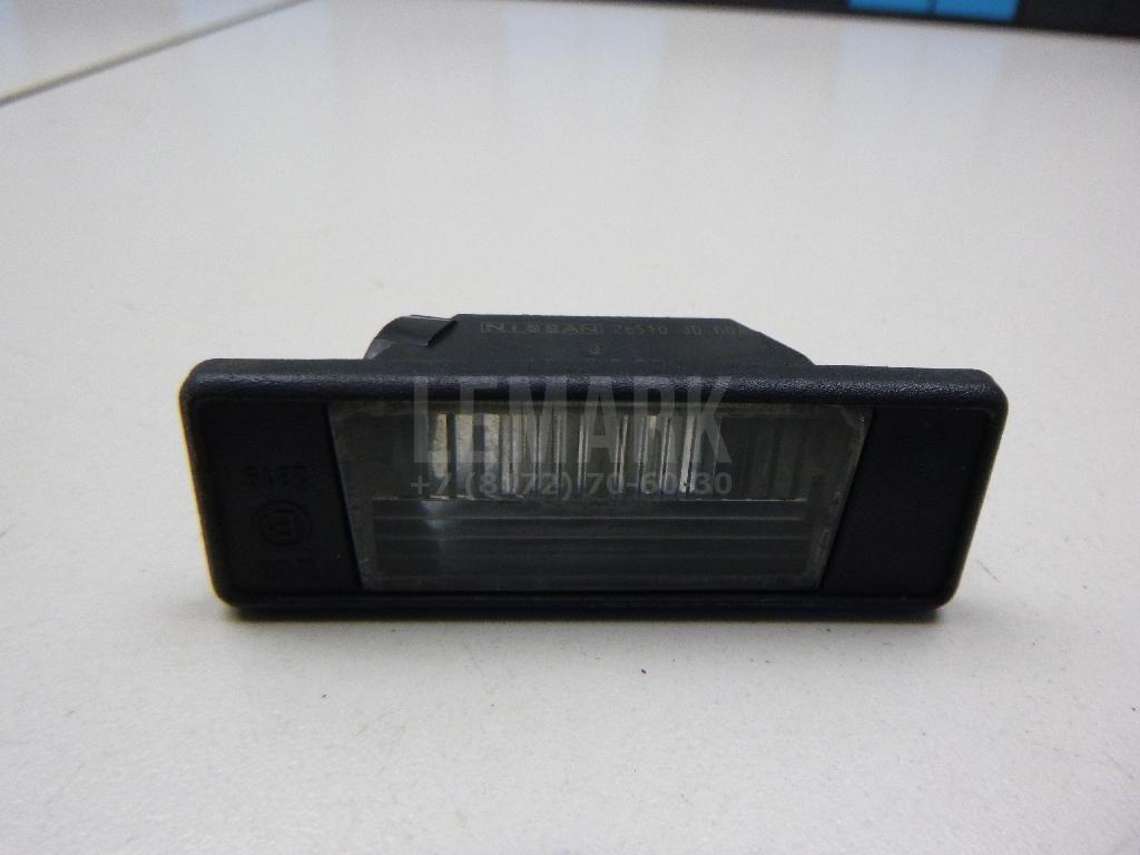 Фонарь подсветки номера 26510JD00A Nissan