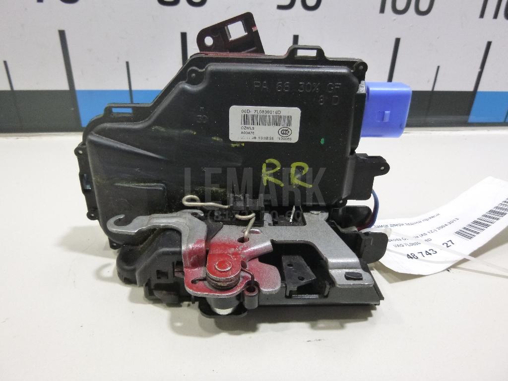 Замок двери задней правой 7L0839016D VAG