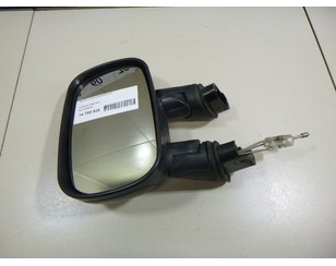 Зеркало левое механическое для Fiat Doblo 2001-2005 с разбора состояние отличное
