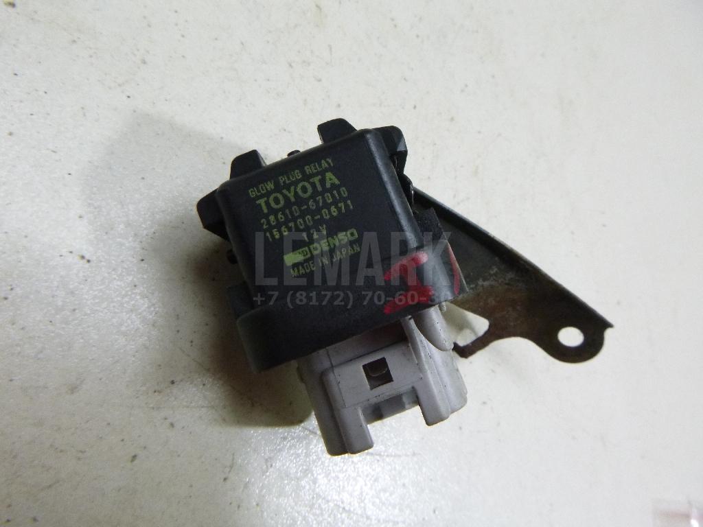 Реле свечей накаливания 2861067010 Toyota