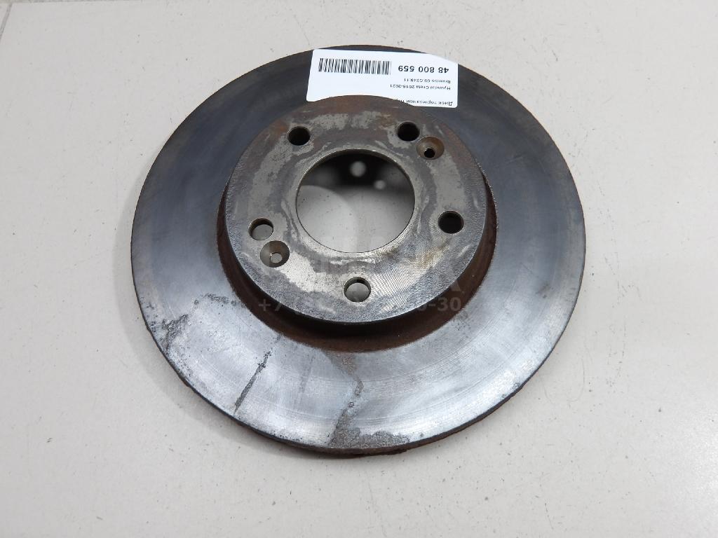 Диск тормозной передний вентилируемый 09C24911 Brembo