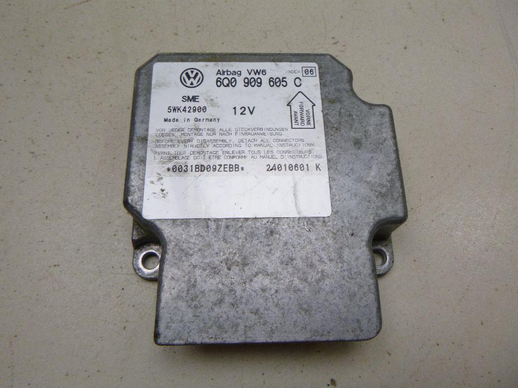 Блок управления AIR BAG 6Q0909605C VAG