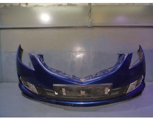 Бампер передний для Mazda Mazda 6 (GH) 2007-2013 с разборки состояние хорошее
