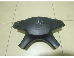 Подушка безопасности в рулевое колесо для Mercedes Benz W204 2007-2015 б/у состояние отличное
