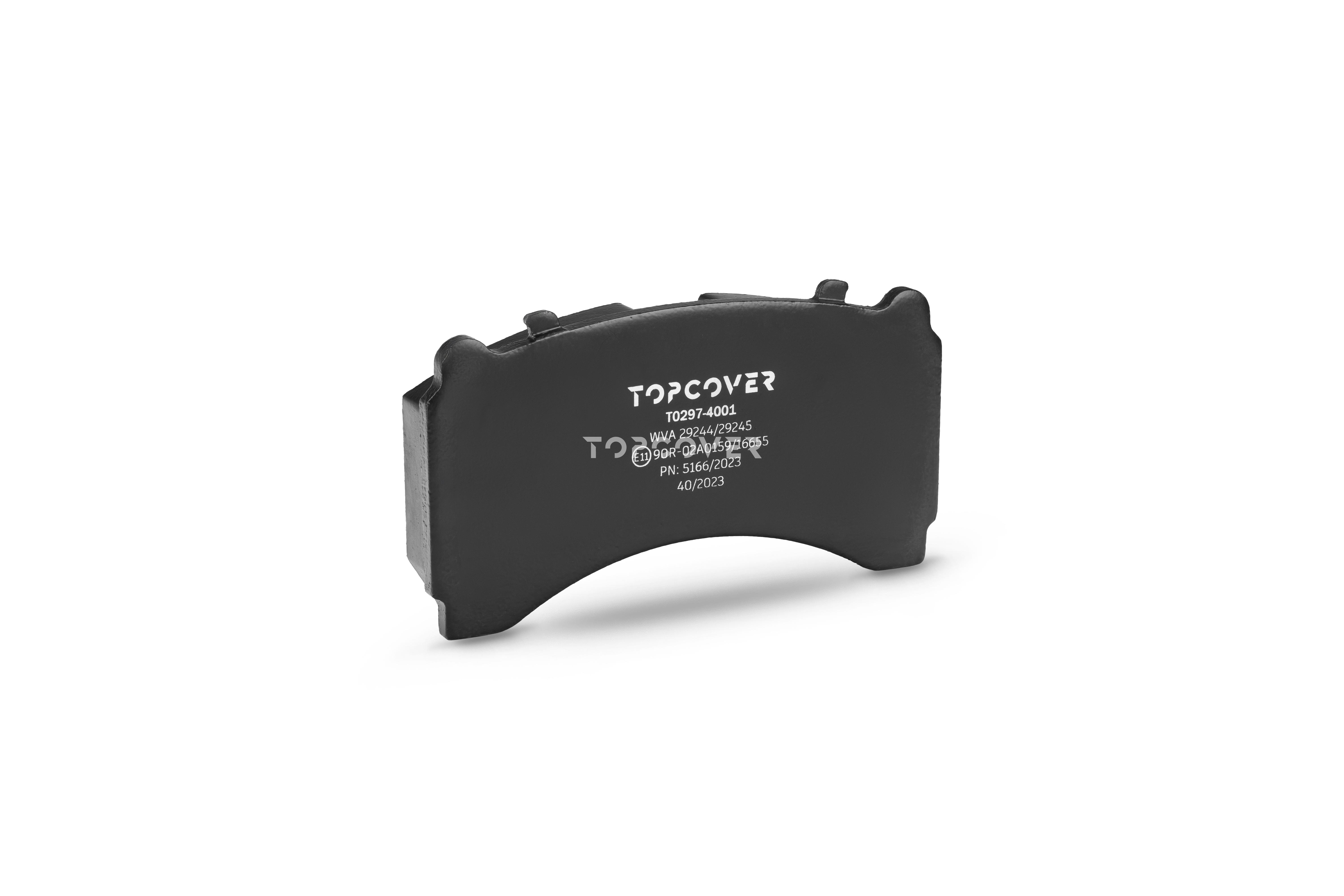 T0297-4001 TopCover Колодки тормозные задние дисковые к-кт - аналог для  Mercedes Benz